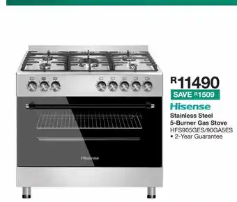 House & Home Gas stove hisense offer