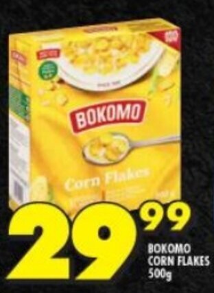 Shoprite BOKOMO CORN FLAKES 500g offer