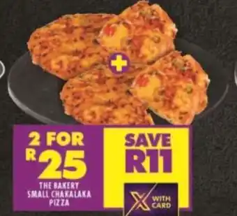 Shoprite THE BAKERY SMALL CHAKALAKA PIZZA offer