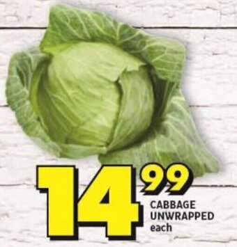Shoprite CABBAGE UNWRAPPED each offer