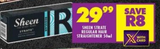 sheen-strate-regular-hair-straightener-50ml-offer-at-shoprite