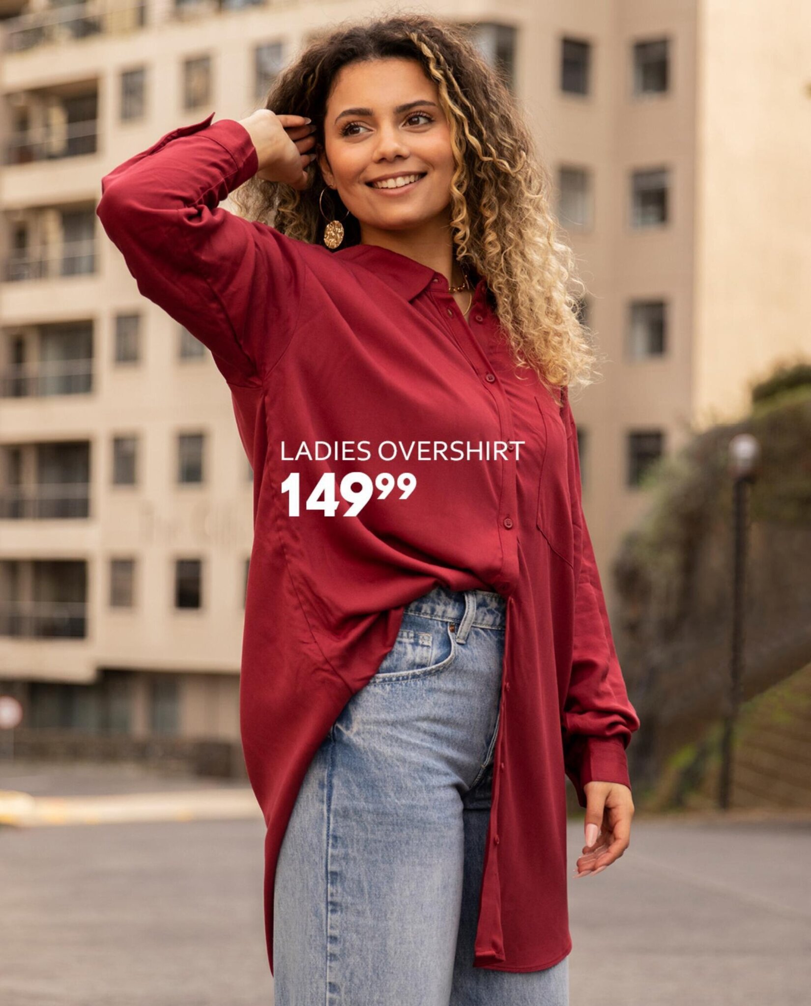 LADIES OVERSHIRT offer at Choice Clothing