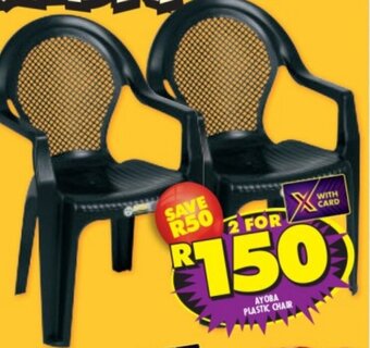 Shoprite AYOBA PLASTIC CHAIR offer