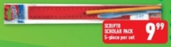 SCRIPTO SCHOLAR PACK 5-piece per set