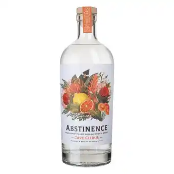 Pick n Pay Liquor Abstinence cape citrus non-alcoholic gin 750ml offer