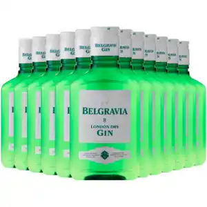Shoprite Liquor Belgravia london dry gin bottles 12 x 200ml offer