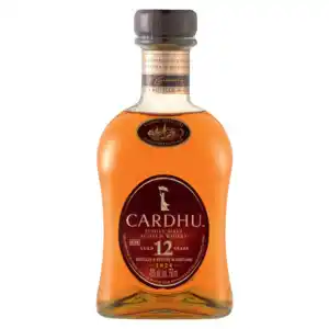Cardhu 12 year old single malt scotch whisky bottle 750ml