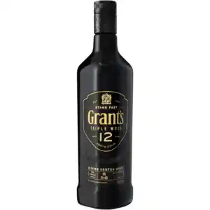 Shoprite Liquor Grant’s 12 year old triple wood blended scotch whisky bottle 750ml offer