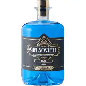 Shoprite Liquor Gin society blue gin bottle 750ml offer