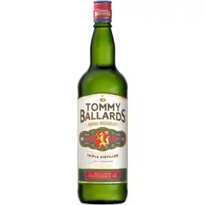 Tommy ballards irish whiskey bottle 750ml