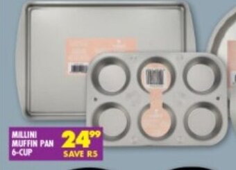 MILLINI MUFFIN PAN 6-CUP