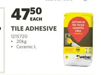 BUCO Tile Adhesive - 1215720 offer