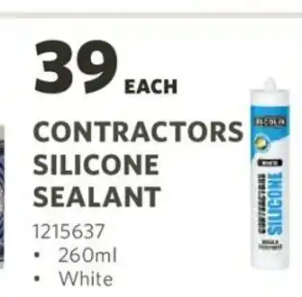 Contractors Silicone Sealant - 1215637
