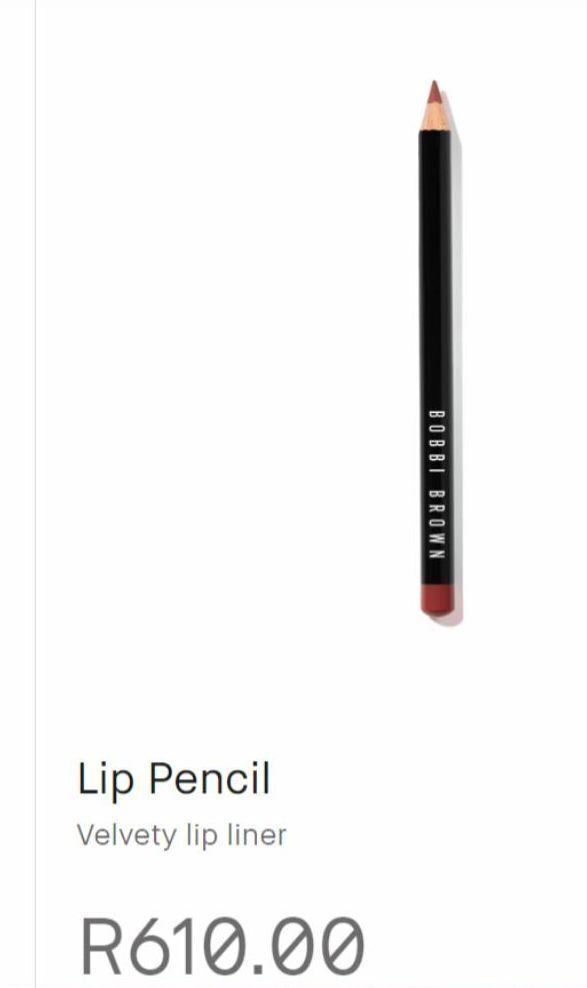 Lip pencil offer at Bobbi Brown
