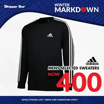 Skipper Bar Mens selected sweater adidas offer