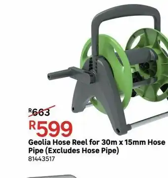 Leroy Merlin Hose reel for 30mx15mm hose pipe offer