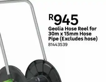 Leroy Merlin Hose reel telescopic handle for 50mx15mm hose pipe offer