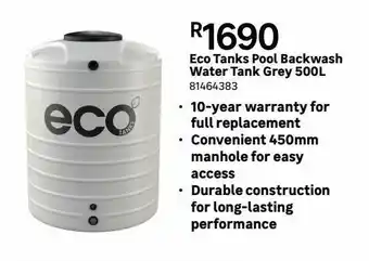 Leroy Merlin Water tank 500l offer