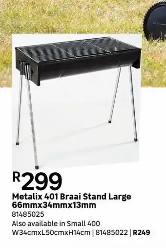 Leroy Merlin Metalix braai stand offer