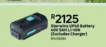Leroy Merlin Battery sterwins offer
