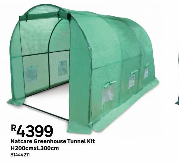 Greenhouse tunnel kit offer at Leroy Merlin