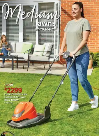 Leroy Merlin Lawn mower 36cm 1.8kw offer