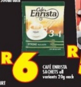 CAFÉ ENRISTA SACHETS all variants 20g each