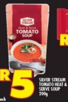 SILVER STREAM TOMATO HEAT & SERVE SOUP 200g