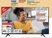 OK Furniture Hisense 70 4k smart digital led tv 70a6h offer