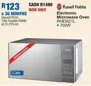 OK Furniture Russell hobbs 20l electronic microwave oven rhem21l offer