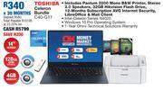 OK Furniture Toshiba celeron bundle c40-g11 offer
