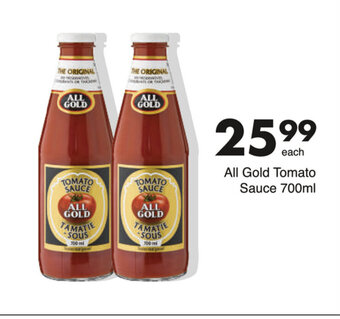 Save All Gold Tomato Sauce 700ml offer