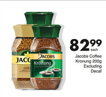 Save Jacobs Coffee Kronung 200g Excluding Decaf offer
