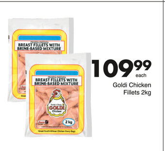 Save Goldi Chicken Fillets 2kg offer