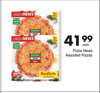 Save Pizza News Assorted Pizzas offer