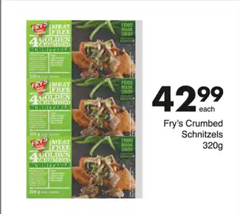 Save Fry's Crumbed Schnizels 320g offer