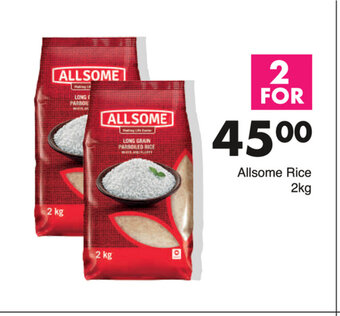 Save Allsome Rice 2kg offer