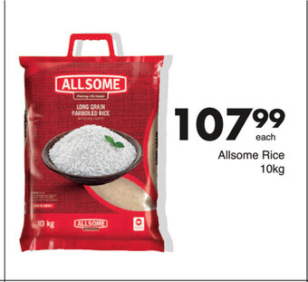 Save Allsome Rice 10kg offer