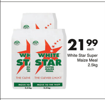 Save White Star Super Maize Meal 2.5kg offer