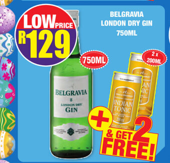 Boxer Superstores Belgravia London Dry Gin 750ml offer