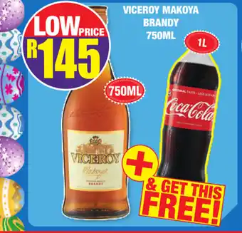 Boxer Superstores Viceroy Makoya Brandy 750ml offer