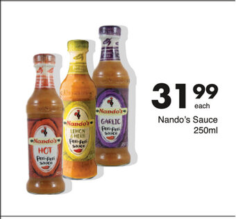 Save Nando's Sauce 250ml offer