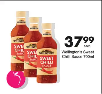 Save Wellington's Sweet Chilli Sauce 700ml offer