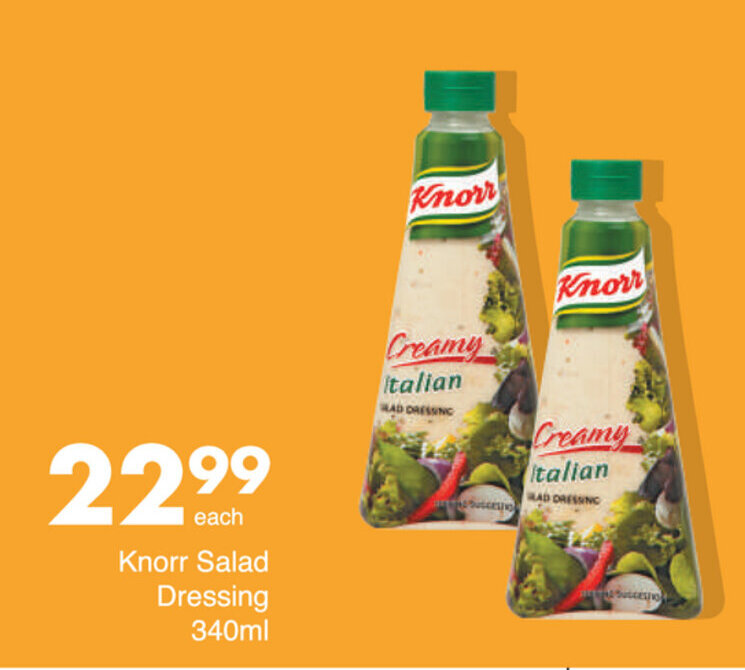 Knorr Salad Dressing 340ml offer at Save