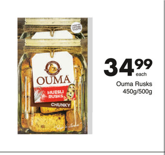 Save Ouma Rusks 450g / 500g offer