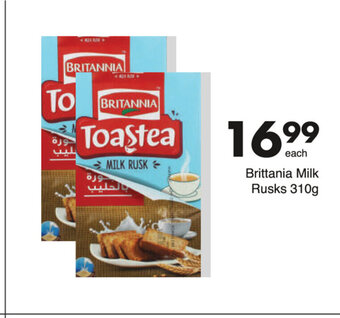 Save Brittania Milk Rusks 310g offer