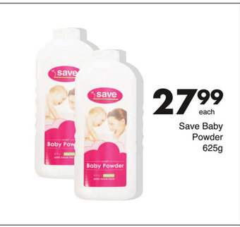 Save Save Baby Powder 625g offer