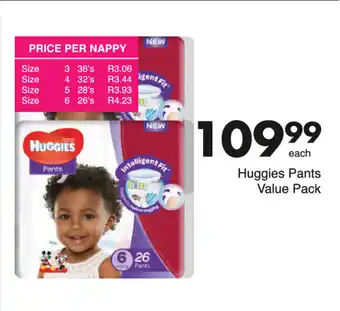 Save Huggies Pants Value Pack offer