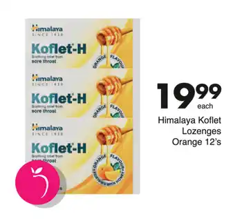 Save Himalaya Koflet Lozenges Orange 12's offer