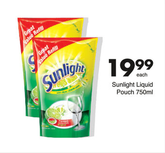 Save Sunlight Liquid Pouch 750ml offer
